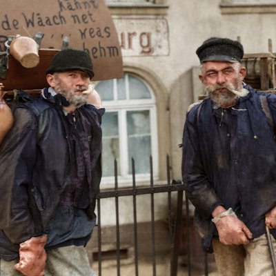1929 - "Selters-Velten" und "Spatzen Häns"