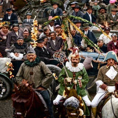 Großer Umzug im Jahre 1929