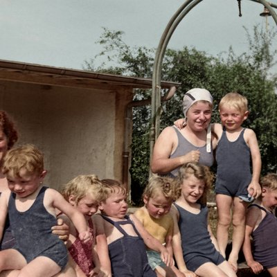 Kindergarten etwa 1942