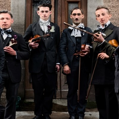Die Gründer des MGV "Frohsinn" im Jahre 1919