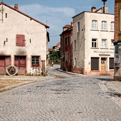 Kapellenstraße - Ecke Kirchstraße um 1940