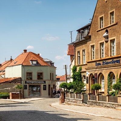 Kapellenstraße - Ecke Querstraße um 1938