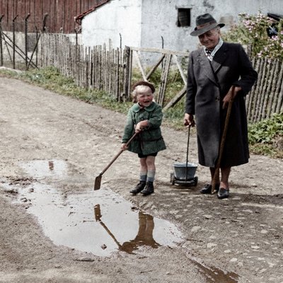 Die Weinstraße um 1943