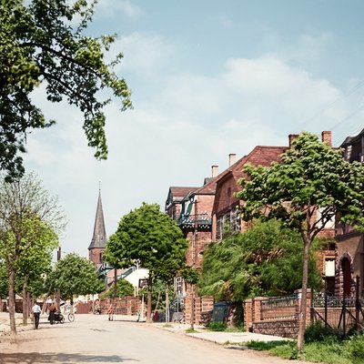 Bahnhofstraße um 1930